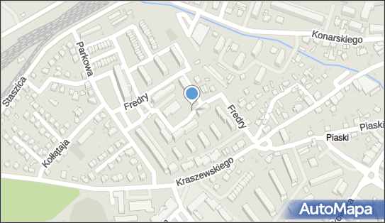 Paczkomat InPost DEB01A, Fredry Aleksandra 19, Dębica 39-200