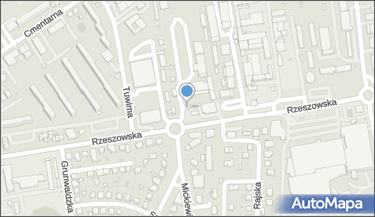 Paczkomat InPost DEB09BAPP, Rzeszowska 129A, Dębica 39-200