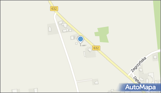 Paczkomat InPost DEE01M, Dębe 25B, Dębe 05-140