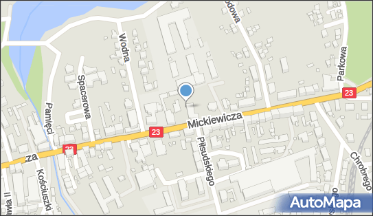 Paczkomat InPost DEN04M, Mickiewicza 41, Dębno 74-400