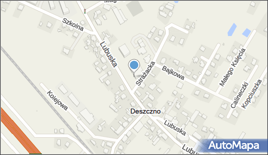 Paczkomat InPost DES01M, Lubuska 75, Deszczno 66-446
