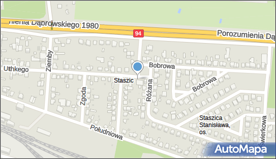 Paczkomat InPost DGO01B, Uthkego 32, Dąbrowa Górnicza 41-300