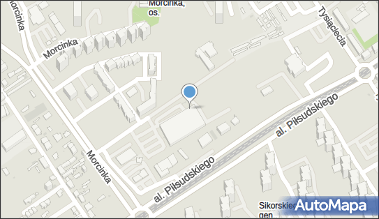 Paczkomat InPost DGO01M, Morcinka 2, Dąbrowa Górnicza 41-300