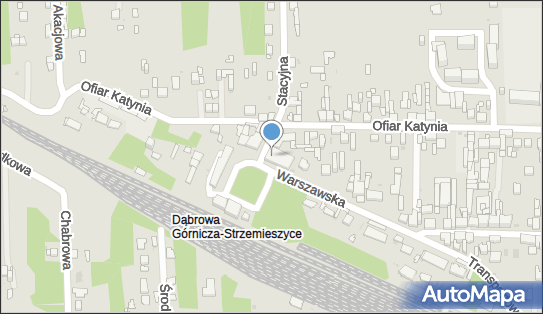 Paczkomat InPost DGO02N, Stacyjna 19, Dąbrowa Górnicza 42-530