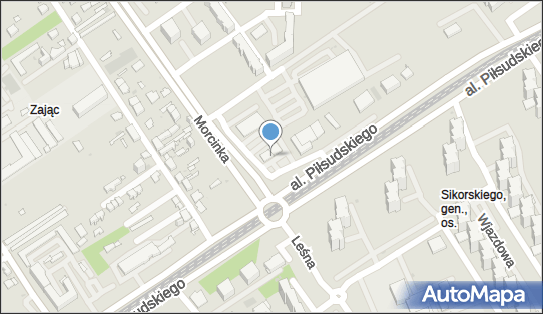 Paczkomat InPost DGO07N, Al. Piłsudskiego 15, Dąbrowa Górnicza 41-310