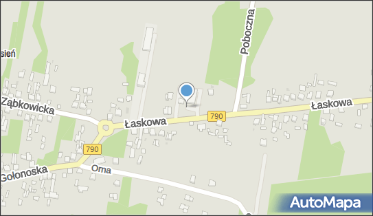 Paczkomat InPost DGO23M, Łaskowa 7, Dąbrowa Górnicza 42-523