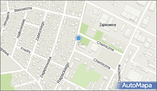 Paczkomat InPost DGO47M, Chemiczna 9b, Dąbrowa Górnicza 42-520