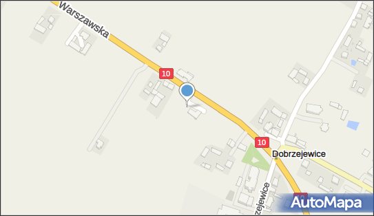 Paczkomat InPost DJW01M, Dobrzejewice 62C, Dobrzejewice 87-123