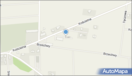 Paczkomat InPost DKA02M, Kościelna 7g, Dąbrówka 05-252
