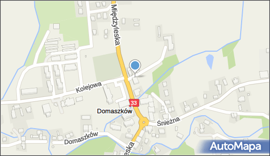 Paczkomat InPost DMK01BAPP, Międzyleska 16, Domaszków 57-522