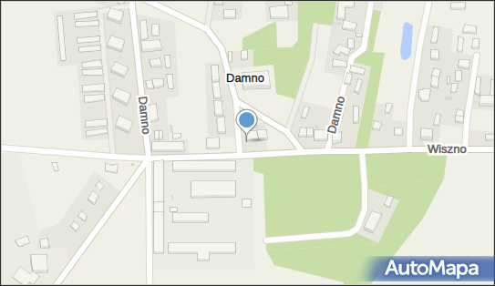 Paczkomat InPost DMO01M, Damno 16, Damno 76-231