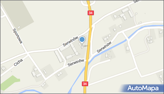 Paczkomat InPost DMR01G, Serwinów 24, Dobromierz 58-170