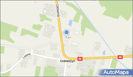Paczkomat InPost DOBE01M, Główna 12, Dobieszyn 26-804