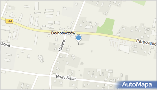 Paczkomat InPost DOH01BAPP, Hallera 1B, Dołhobyczów 22-540