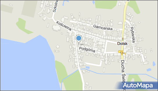 Paczkomat InPost DOL01A, Podgórna 10, Dolsk 63-140