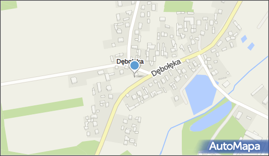Paczkomat InPost DOLE01BAPP, Dębołęka 13, Dębołęka 98-275