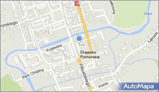 Paczkomat InPost DPM06M, Piłsudskiego 15, Drawsko Pomorskie 78-500