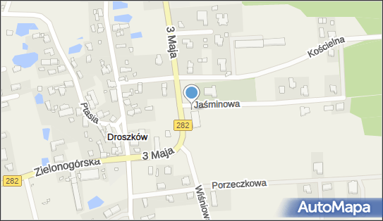 Paczkomat InPost DRO03M, Jaśminowa 1, Droszków 66-003