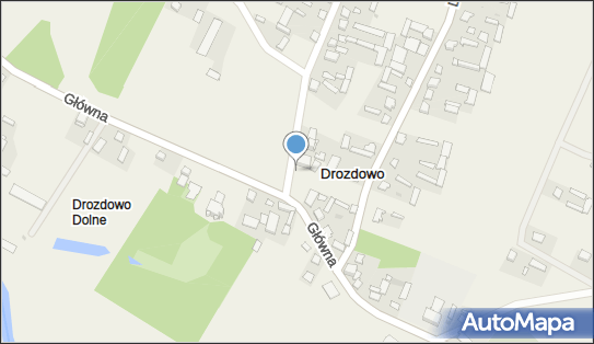 Paczkomat InPost DRZD01BAPP, Górna 2, Drozdowo 18-421