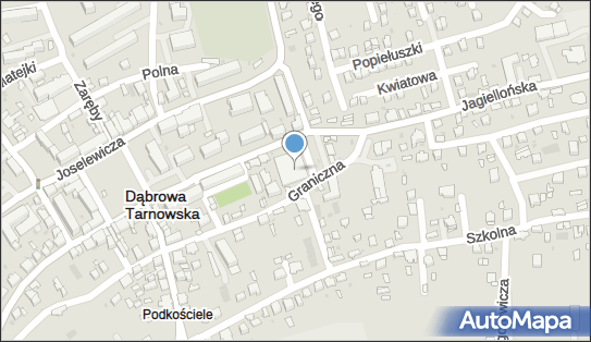 Paczkomat InPost DTR01M, Jagiellońska 10, Dąbrowa Tarnowska 33-200