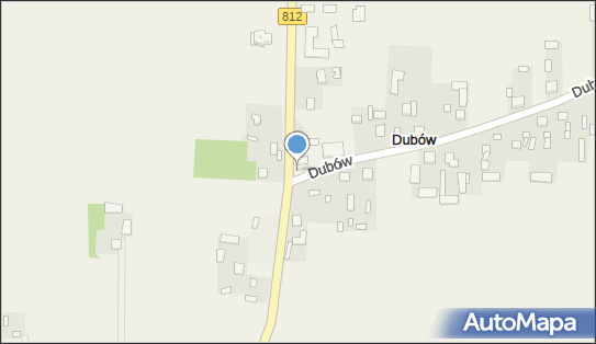 Paczkomat InPost DUV01M, Dubów 97, Dubów 21-532