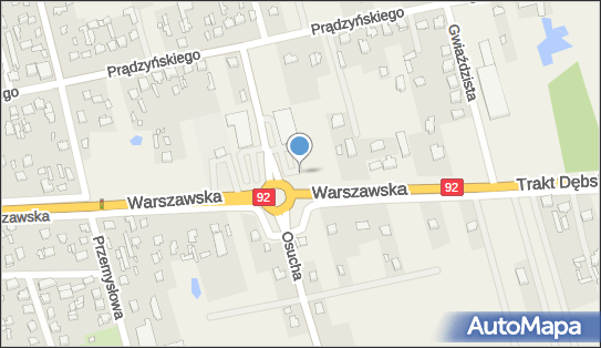 Paczkomat InPost DWK01M, Skrzyneckiego 2, Dębe Wielkie 05-311