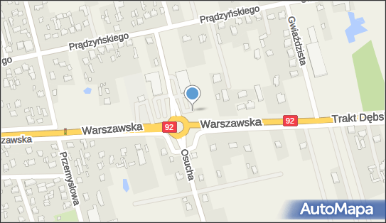 Paczkomat InPost DWK01M, Skrzyneckiego 2, Dębe Wielkie 05-311