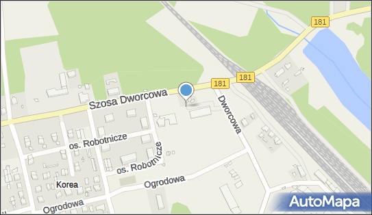 Paczkomat InPost DWM01M, Dworcowa 17, Drawski Młyn 64-731