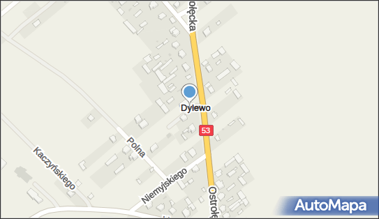 Paczkomat InPost DYL01M, Ostrołęcka 89, Dylewo 07-420