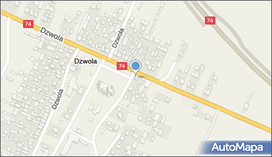 Paczkomat InPost DZA01E, Dzwola 1, Dzwola 23-304