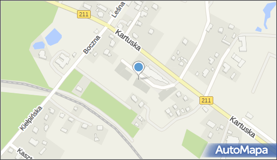 Paczkomat InPost DZZ01M, Kartuska 2C, Dzierżążno 83-332