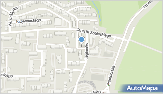 Paczkomat InPost ELB21M, Myliusa 1A, Elbląg 82-300