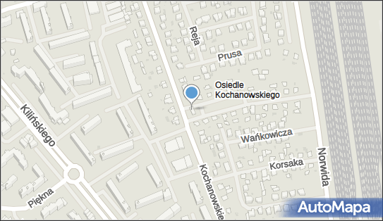 Paczkomat InPost ELK02N, Kochanowskiego 25, Ełk 19-300