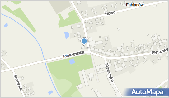 Paczkomat InPost FABI01N, Przemysłowa 1, Fabianów 63-330