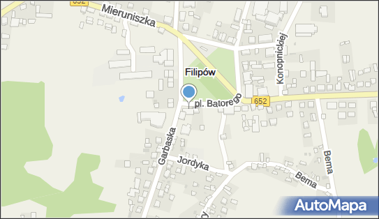 Paczkomat InPost FII01M, Pl. Batorego 21, Filipów 16-424
