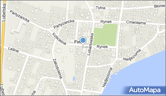 Paczkomat InPost FIR01M, Lubartowska 2, Firlej 21-136