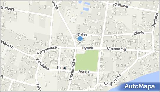 Paczkomat InPost FIR01N, Rynek 14A, Firlej 21-136