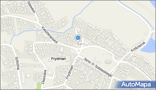 Paczkomat InPost FYD01F, Plac Tysiąclecia 6, Frydman 34-435