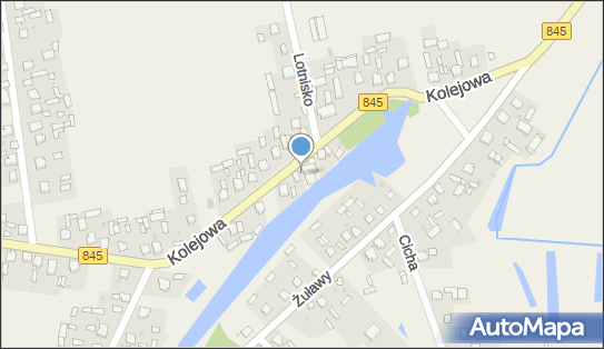 Paczkomat InPost GAB01M, Kolejowa 35, Gołąb 24-100