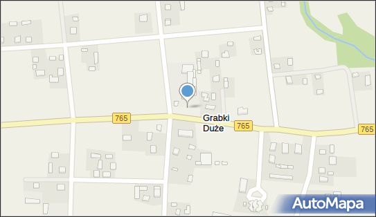 Paczkomat InPost GBD01BAPP, Grabki Duże 81, Grabki Duże 28-225