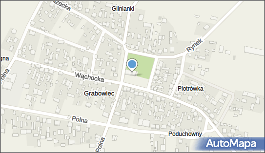 Paczkomat InPost GBE01M, Rynek 11A, Grabowiec 27-353