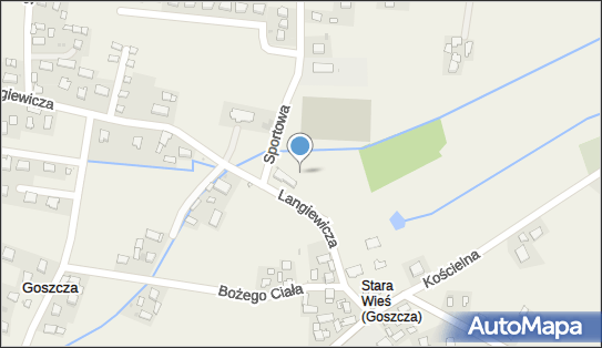 Paczkomat InPost GCA01M, Mariana Langiewicza 66, Goszcza 32-010