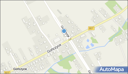 Paczkomat InPost GCC01M, Gończyce 12A, Gończyce 08-460