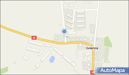 Paczkomat InPost GCE01M, Golenice 124A, Golenice 74-312