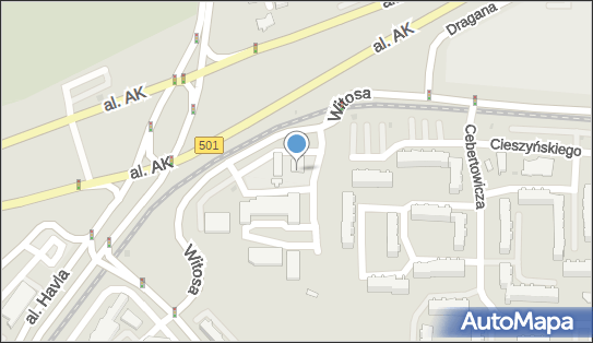Paczkomat InPost GDA03A, Witosa / Milskiego 1, Gdańsk 80-809