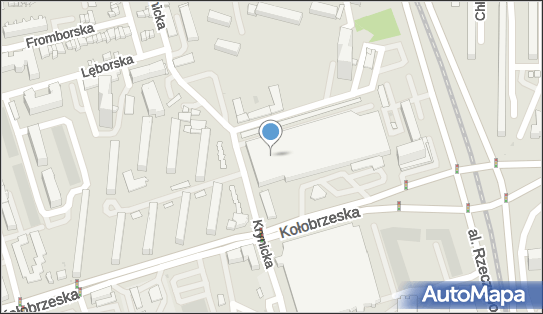 Paczkomat InPost GDA03HO, Kołobrzeska 41 c, Gdańsk 80-391