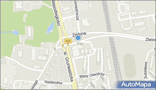 Paczkomat InPost GDA03L, Grunwaldzka 615, Gdańsk 80-337