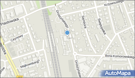 Paczkomat InPost GDA05A, Droszyńskiego 28, Gdańsk 80-381