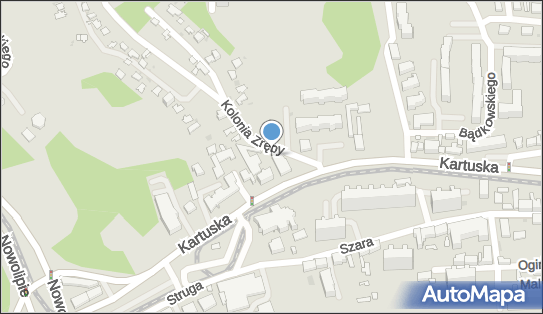 Paczkomat InPost GDA05M, Kartuska 187, Gdańsk 80-122