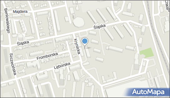 Paczkomat InPost GDA12APP, Śląska 66, Gdańsk 80-389